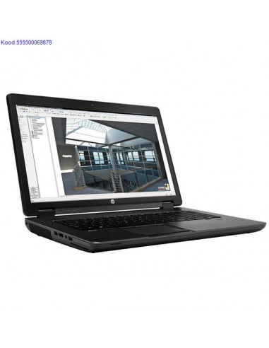 HP ZBook 17 SSD kvakettaga 981