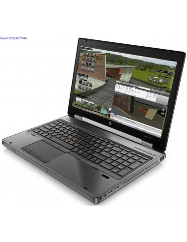 HP EliteBook 8570w SSD kvakettaga 1430