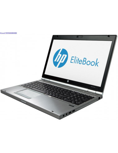 HP EliteBook 8570p SSD kvakettaga 1512