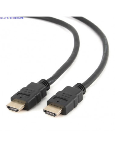 HDMI A  HDMI A kaabel 10m Cablexpert must 1805