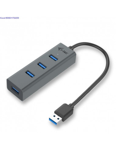 USB 30 Hub itec Metal 4porti 2026
