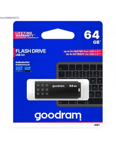 Mlupulk USB30 64GB Goodram must 2357