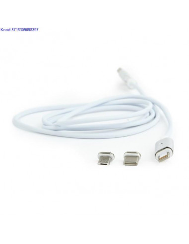 Magneetiline USB A kaabel Cablexpert 3in1 2400
