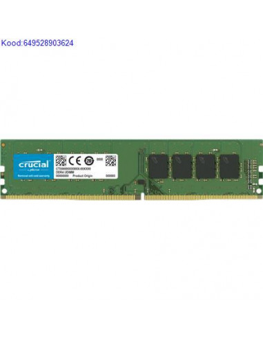 Mlu 16 GB DDR4  3200 UDIMM Crucial 2518