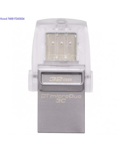 USB mlupulk USBA  USBC 32 GB Kingston DataTraveler MicroDuo 2947