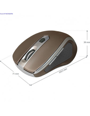 Juhtmevaba optiline hiir Defender Safari MM675 Nano Stone 3108