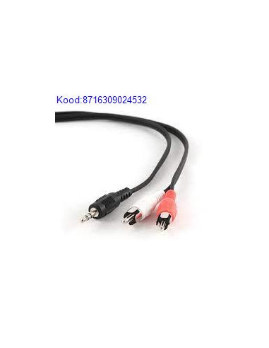 Audiokaabel Cablexpert 35mm  2 x RCA 15 m 3476