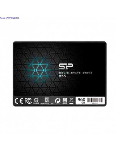 SSD 960 GB 25 SATA III Silicon Power S55 4392