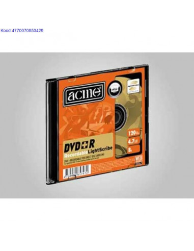 DVDR toorik 8x 47GB Acme DVD Case 623