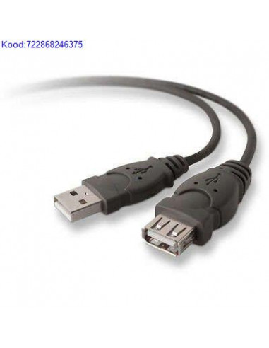 USB pikenduskaabel 18m Belkin 647