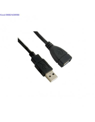 USB pikenduskaabel 3m 4World Art04681 653