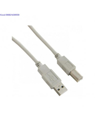 USB20 printerikaabel AB MM 18m 4World 654