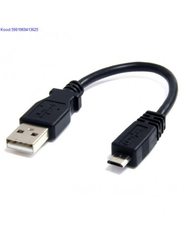 USB kaabel MaleA to MicroB 30cm Lanberg must 657