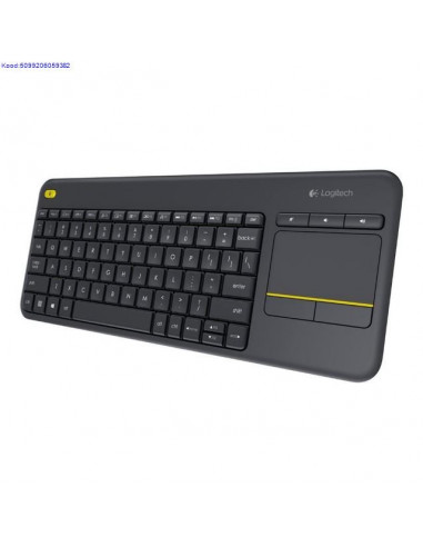 Juhtmevaba Wireless klaviatuur koos puutepaneeliga Logitech K400 Plus 738